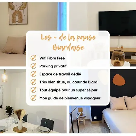 Apartmán La Pause Biardaise -appartement 2 A *